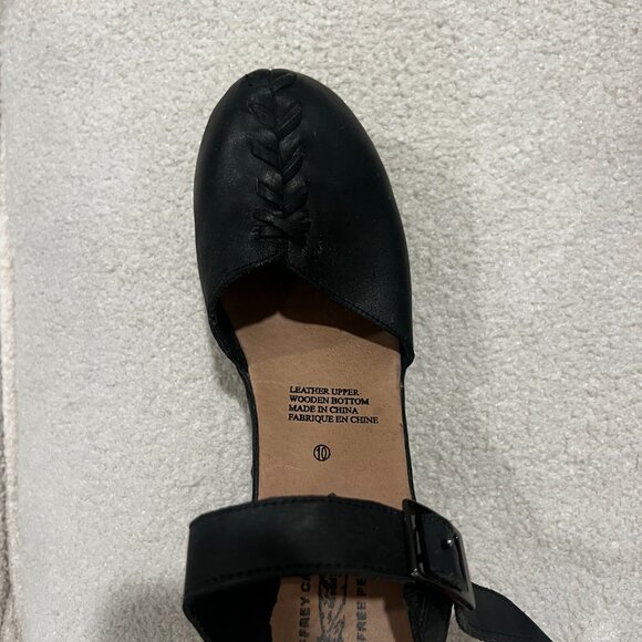 Jeffrey Campbell for Free People Black leather heels - Picture 2 of 2